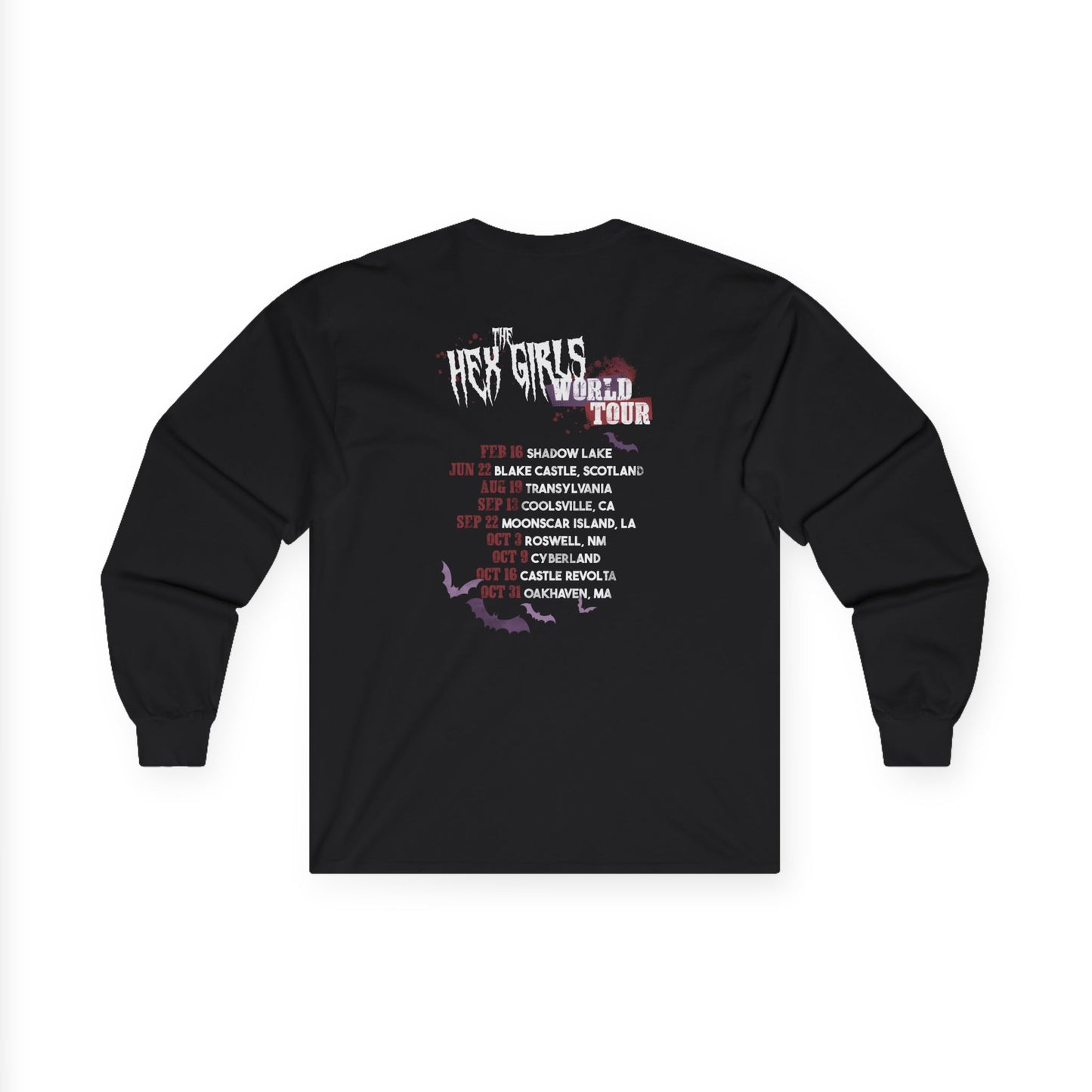 Spooky Girl Band Long Sleeve Tee