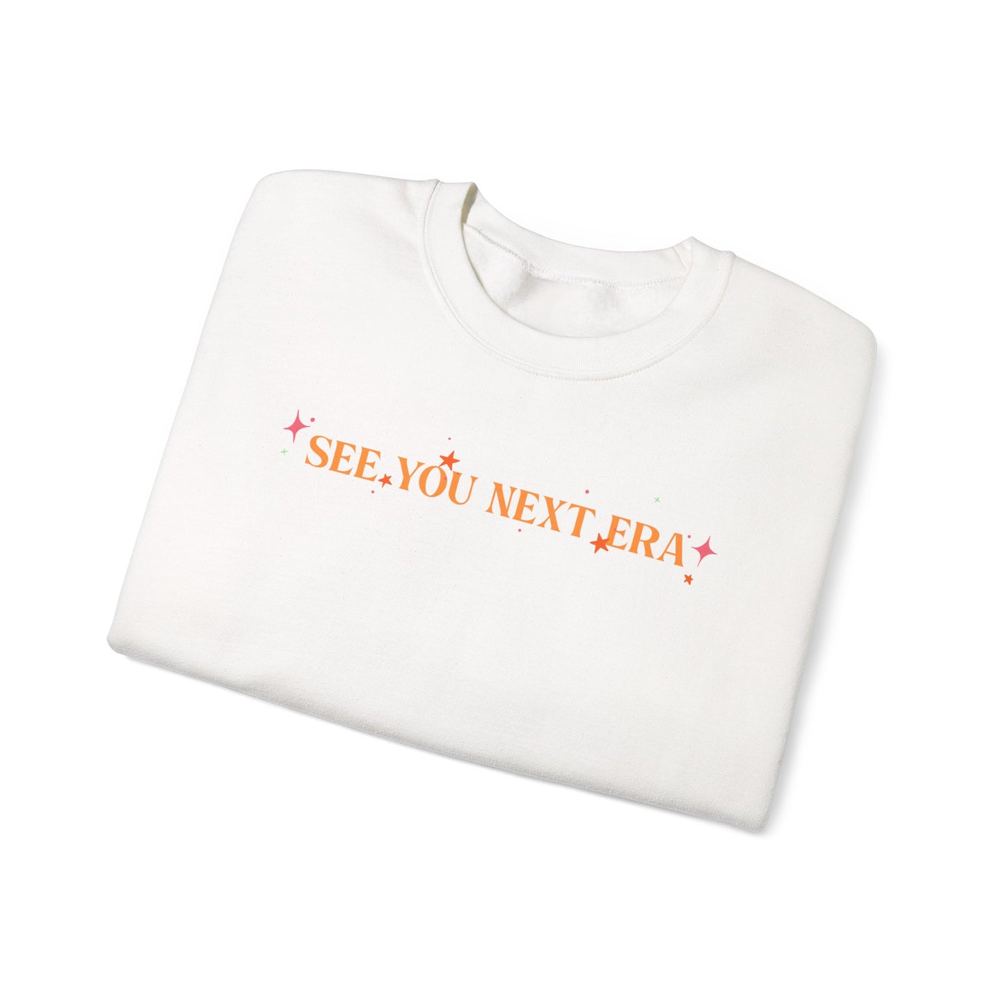 2-Sided See You Next Era Stars & Sparkles Crewneck Sweatshirt