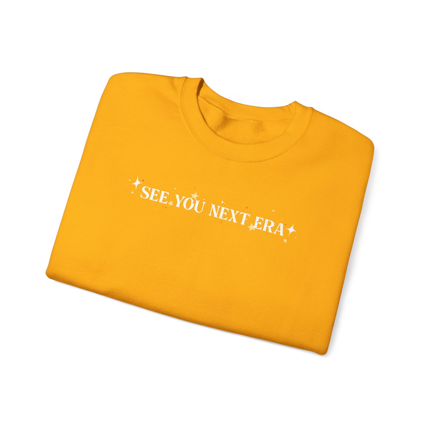 2-Sided See You Next Era Stars & Sparkles Crewneck Sweatshirt