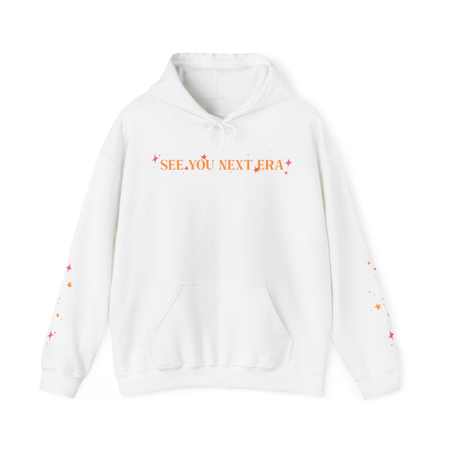 See You Next Era Stars & Sparkle Hooded Sweatshirt