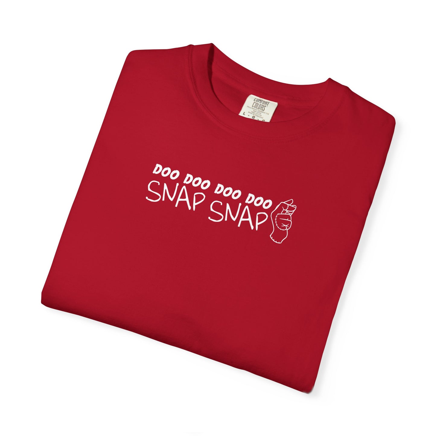 ‘Doo Doo Doo Doo Snap Snap' Spooky Theme Song T-Shirt
