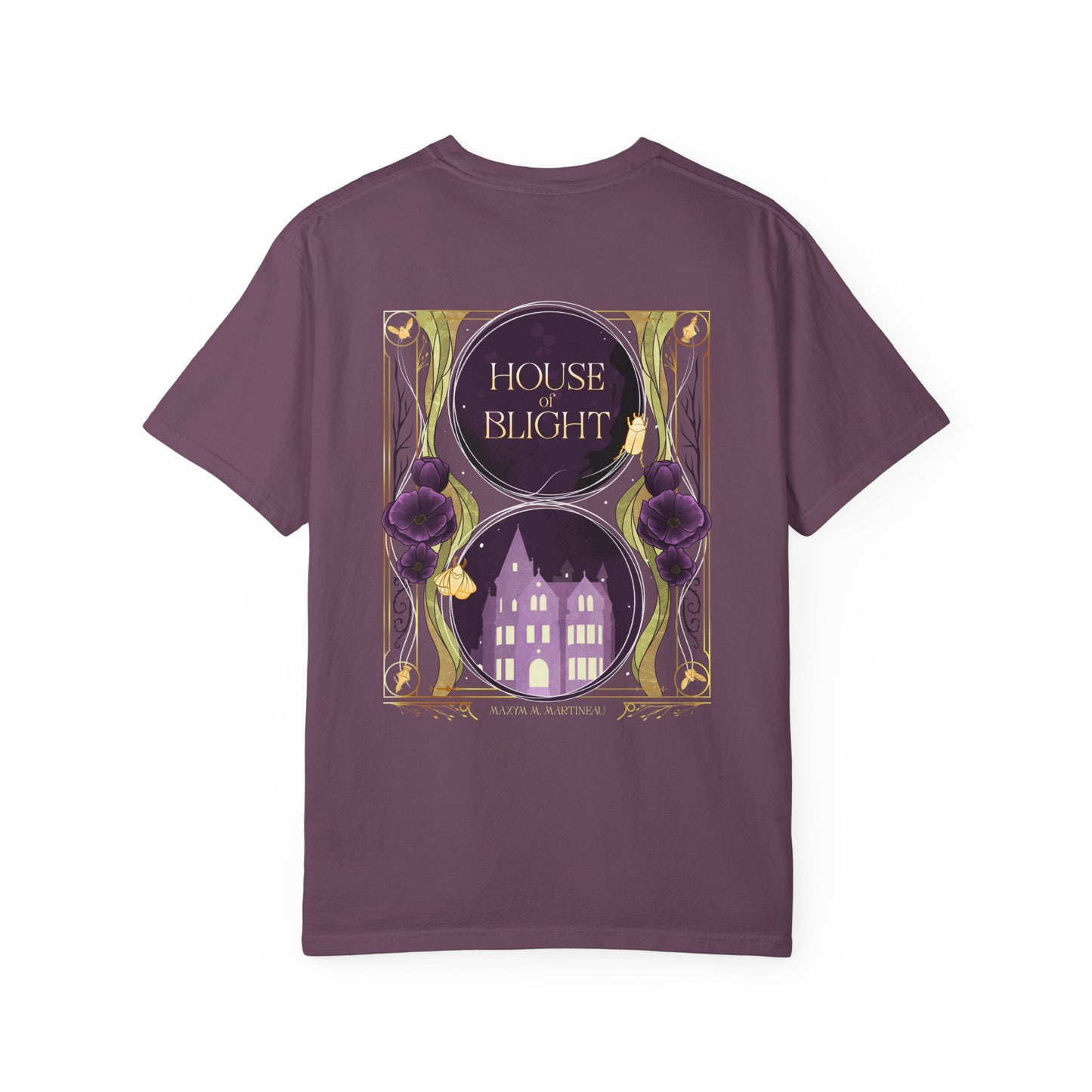 Threadmender House of Blight Officially Licensed Tee, Vintage Style Tee, Gift for Literary Lovers, Casual Wear, Unique Graphic Shirt