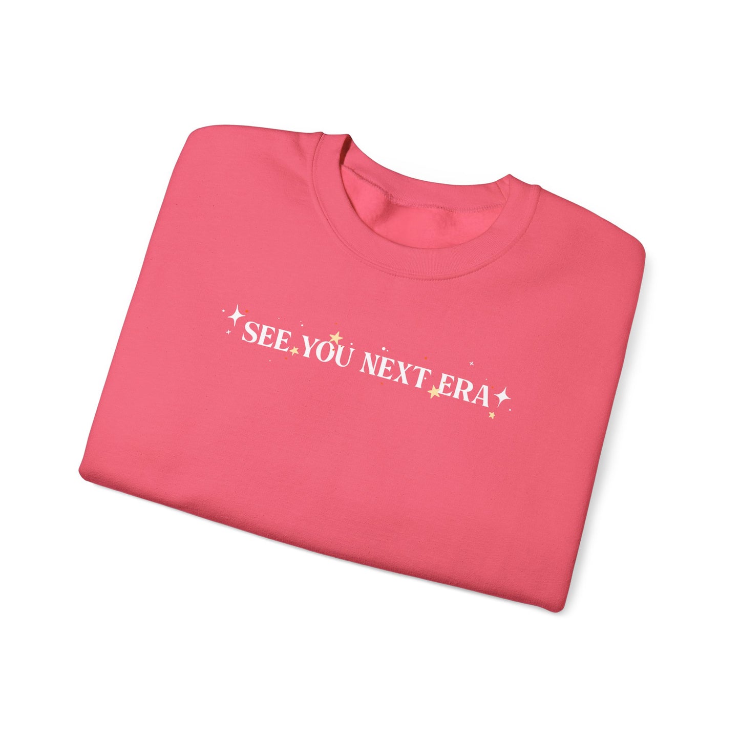 2-Sided See You Next Era Stars & Sparkles Crewneck Sweatshirt