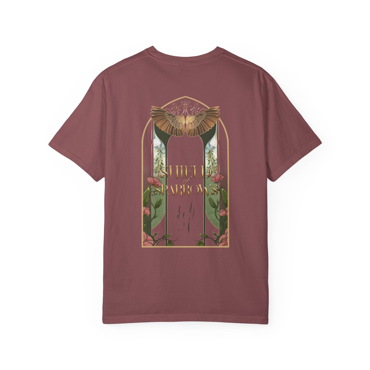 2-Sided Shield of Sparrows T-Shirt