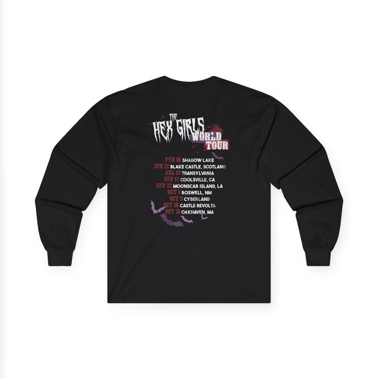 Spooky Girl Band Long Sleeve Tee