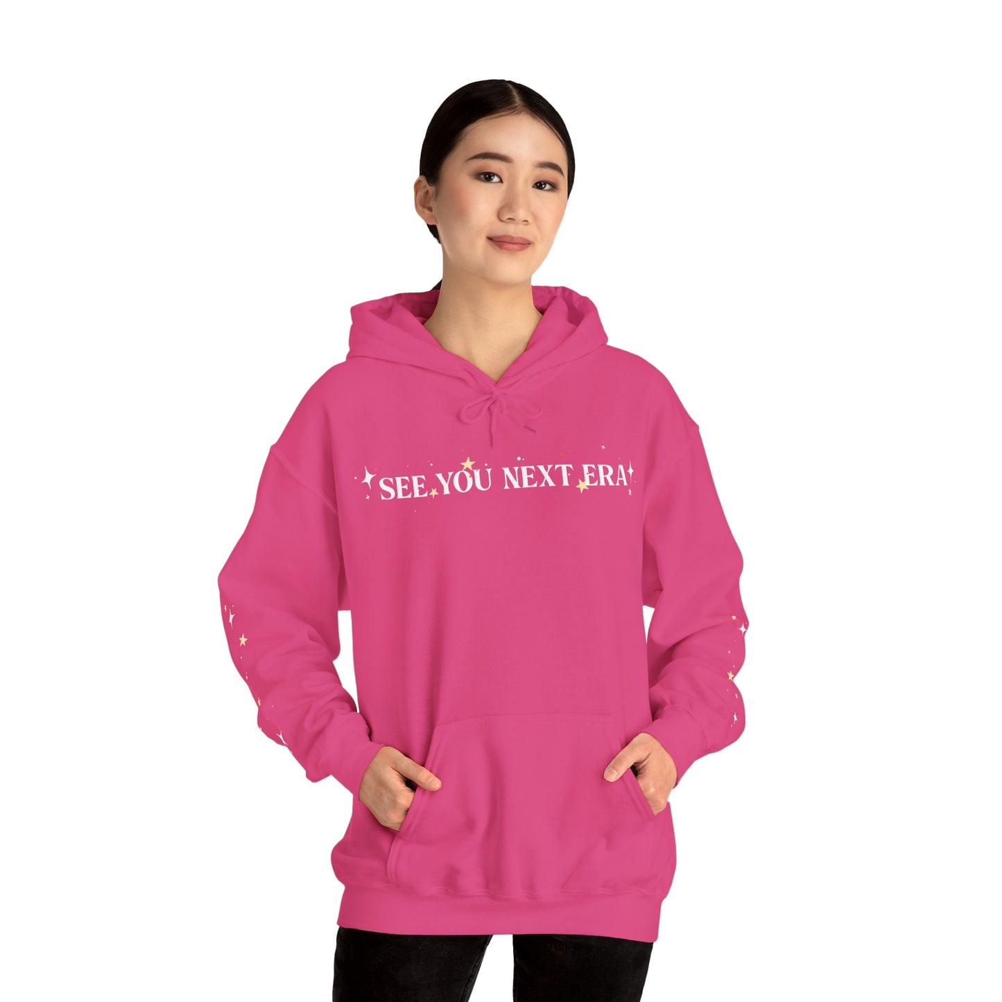 See You Next Era Stars & Sparkle Hooded Sweatshirt