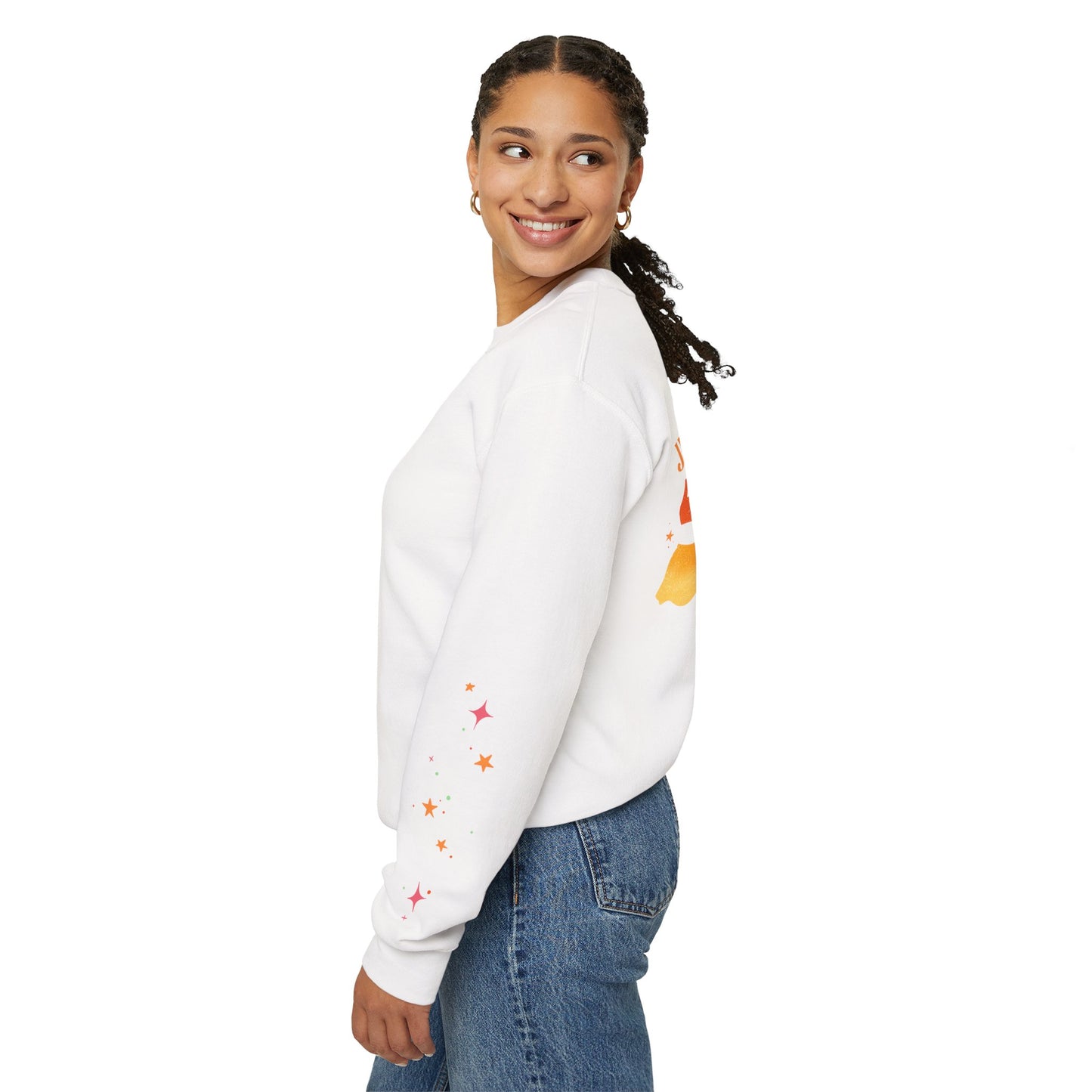 2-Sided See You Next Era Stars & Sparkles Crewneck Sweatshirt