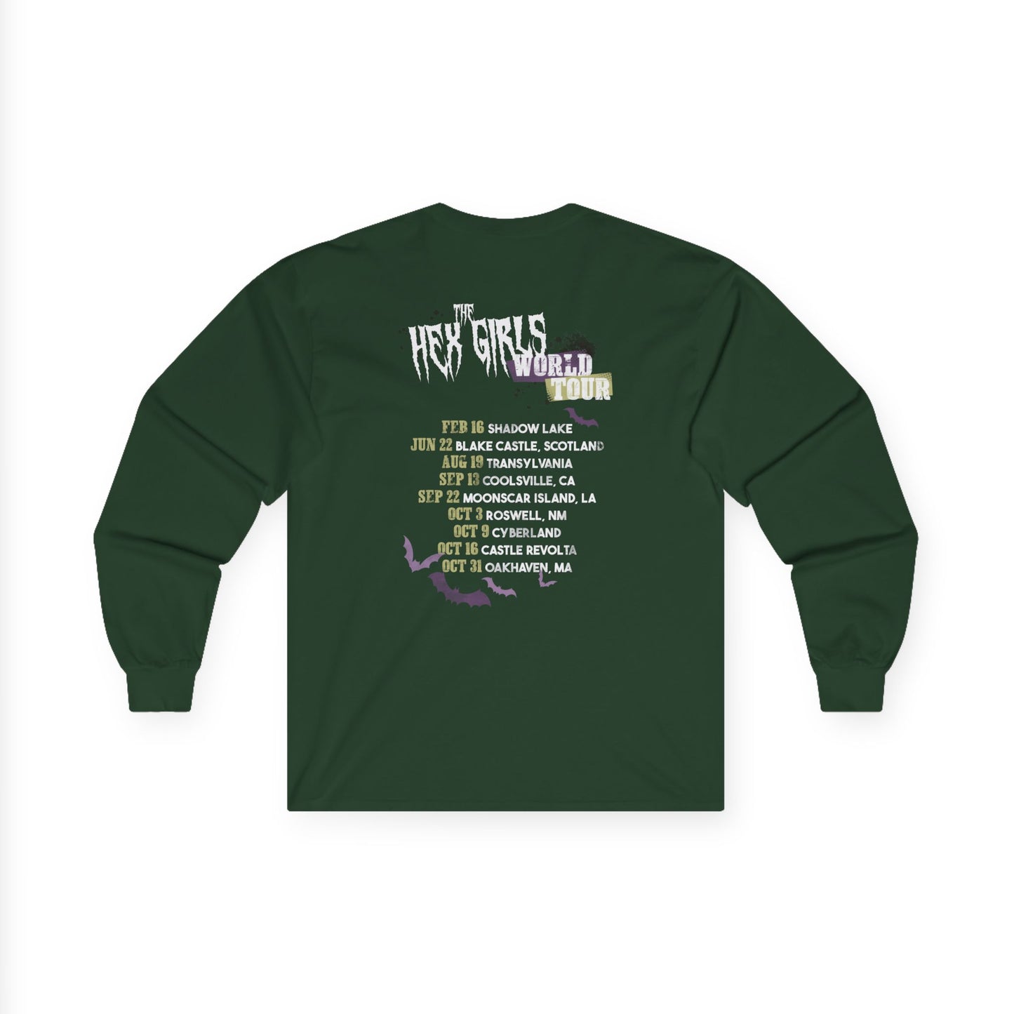 Spooky Girl Band Long Sleeve Tee