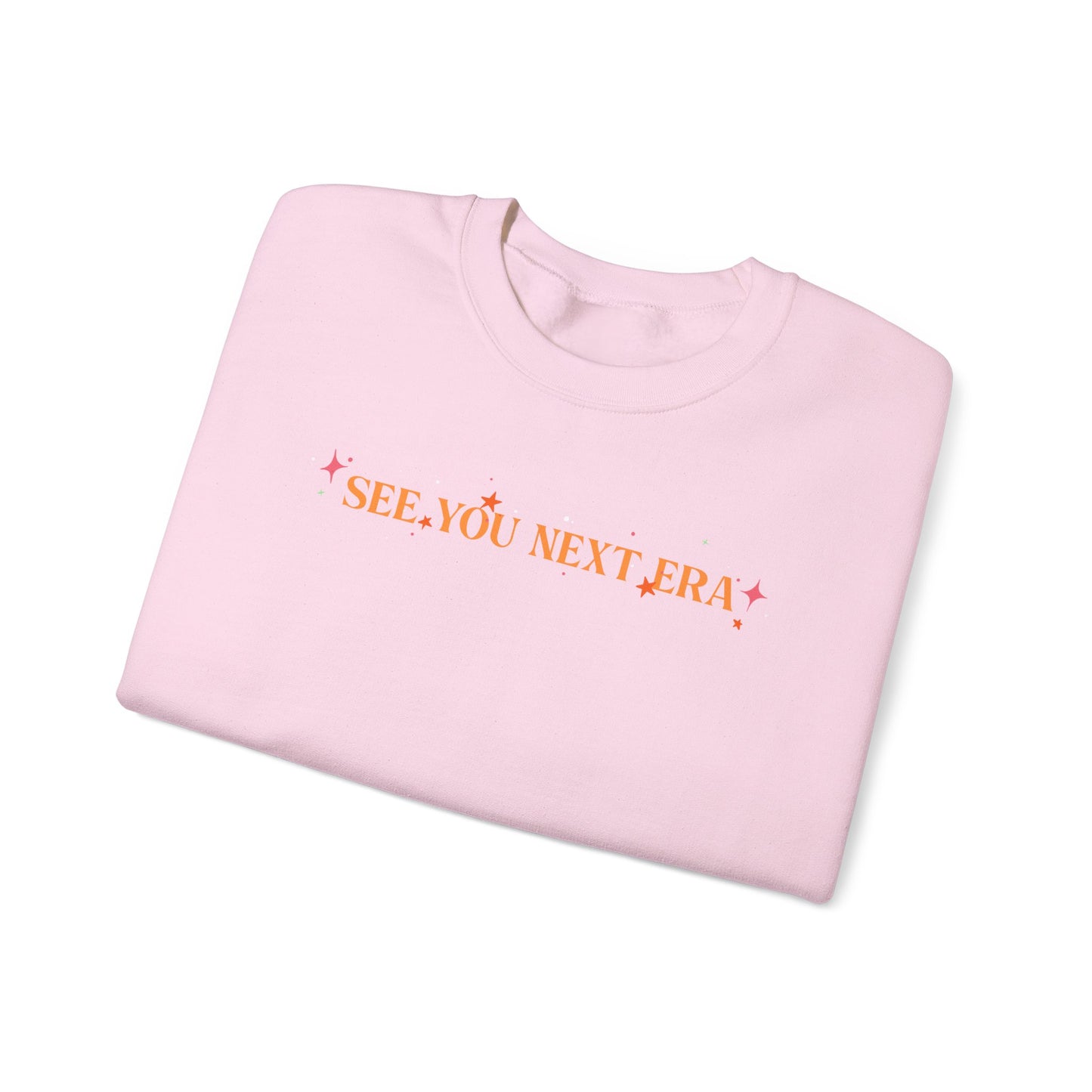 2-Sided See You Next Era Stars & Sparkles Crewneck Sweatshirt