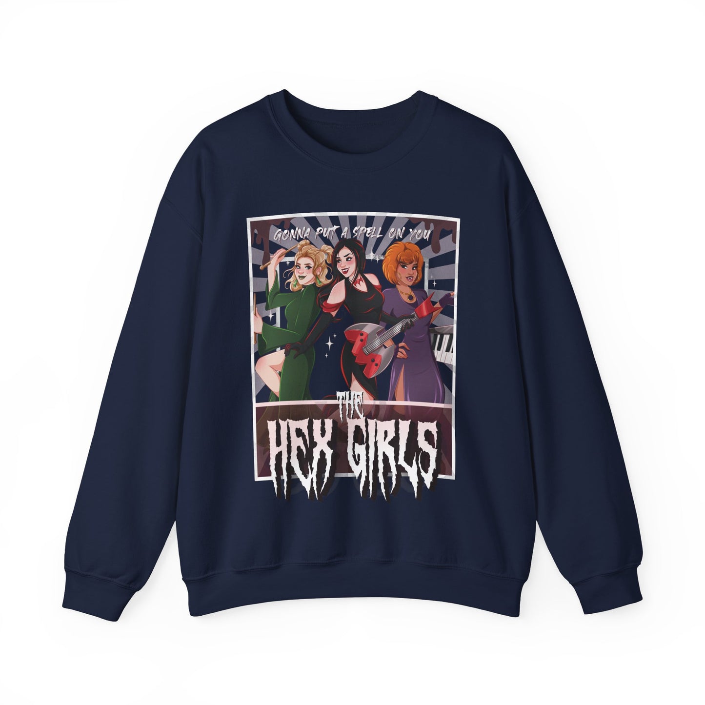 2-Sided Spooky Girl Band Tour Sweatshirt