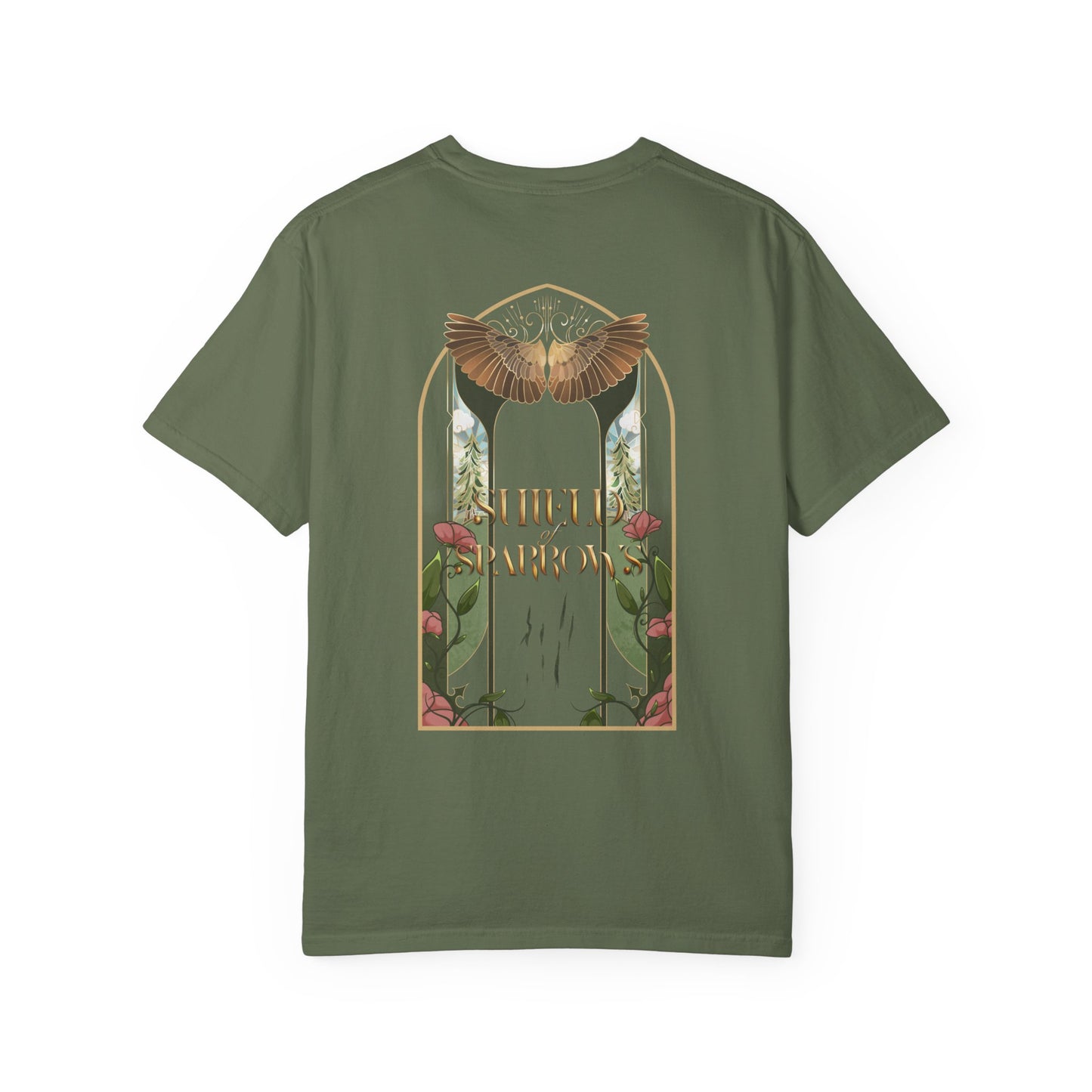 2-Sided Shield of Sparrows T-Shirt
