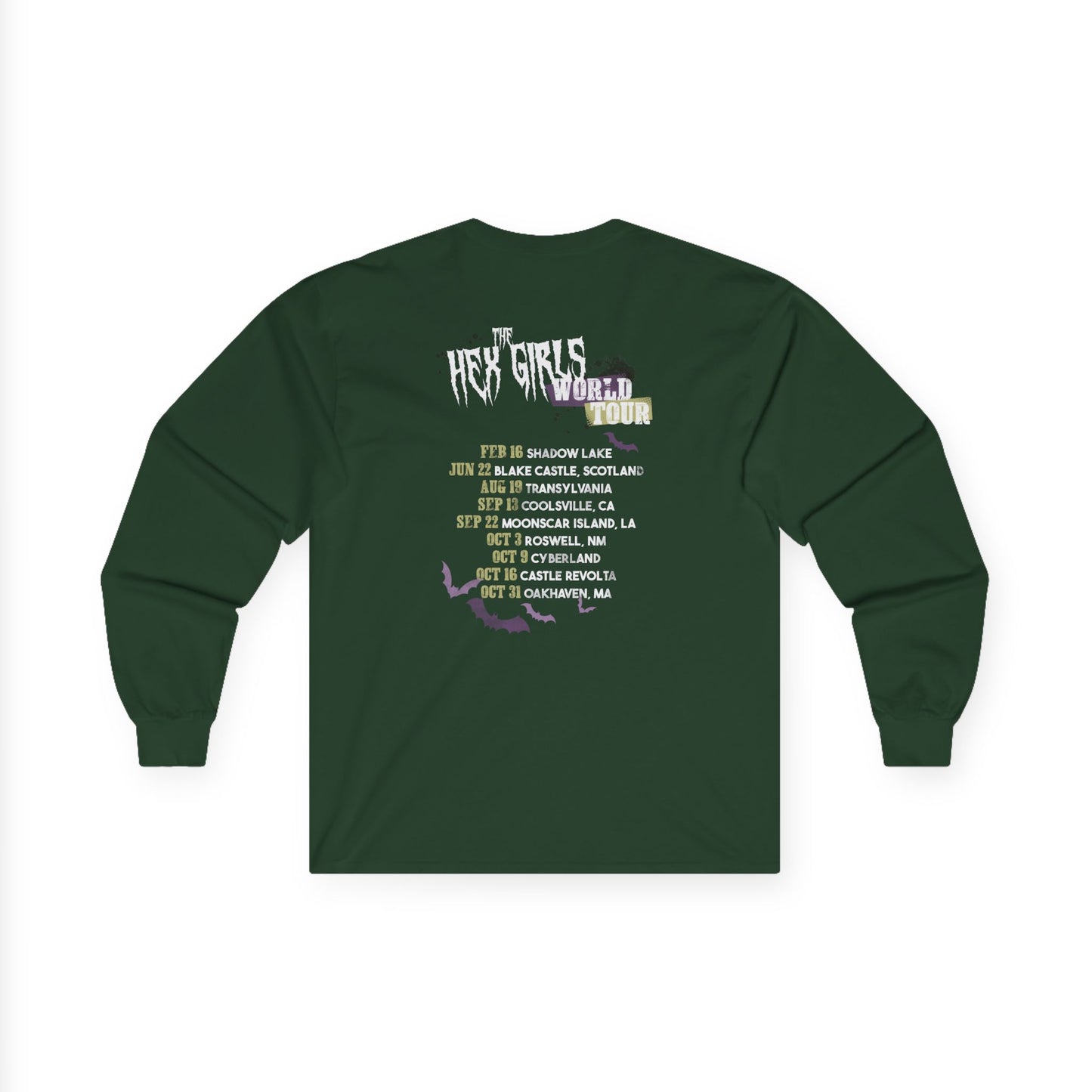 Spooky Girl Band Long Sleeve Tee