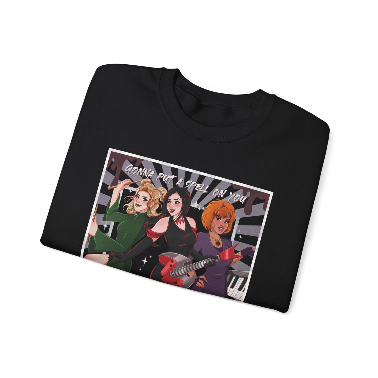 2-Sided Spooky Girl Band Tour Sweatshirt