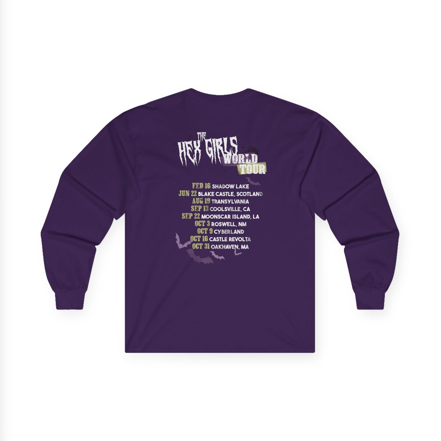 Spooky Girl Band Long Sleeve Tee