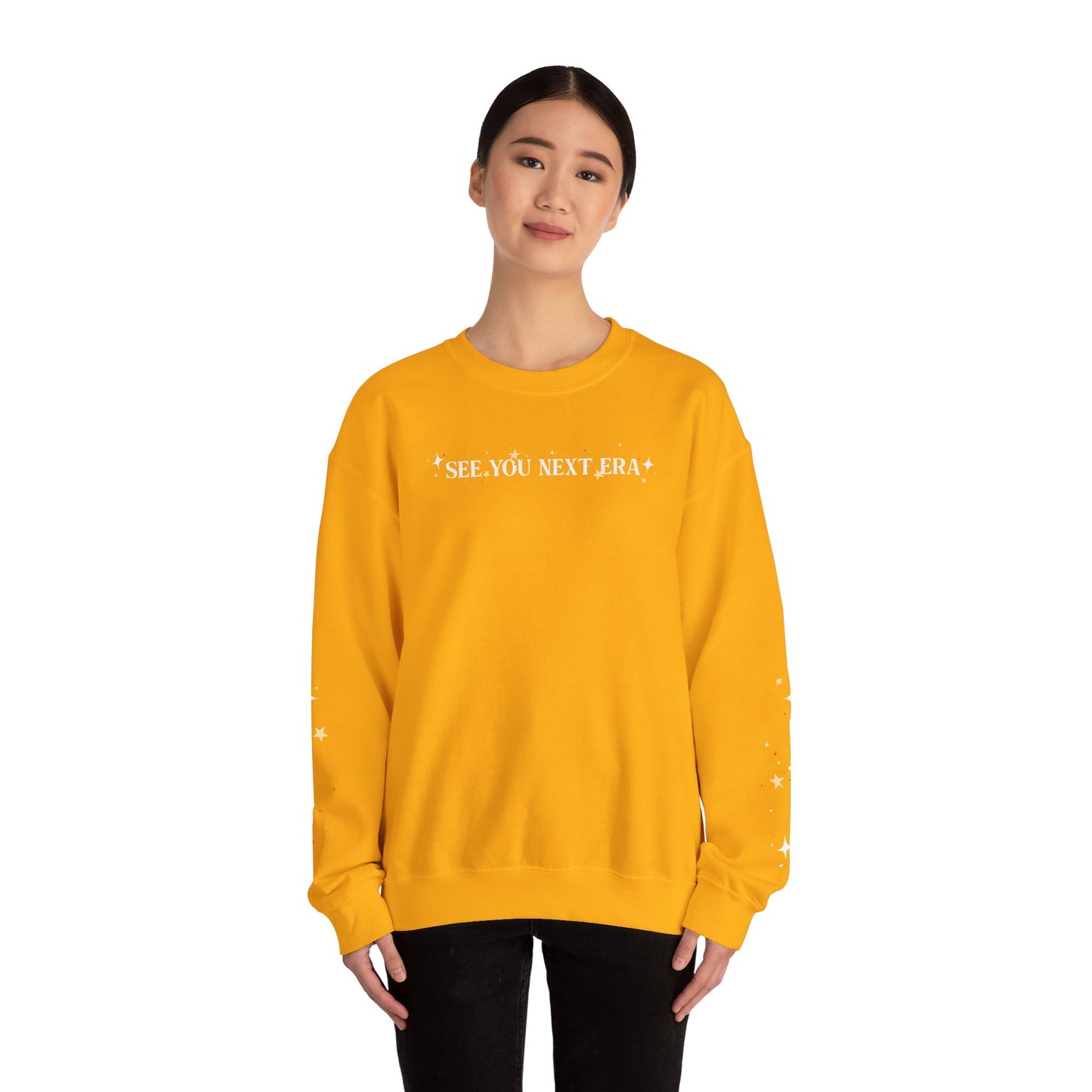 2-Sided See You Next Era Stars & Sparkles Crewneck Sweatshirt