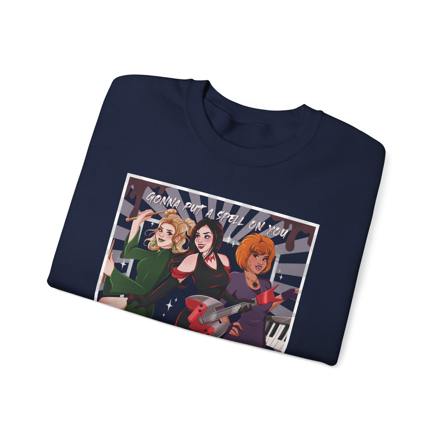 2-Sided Spooky Girl Band Tour Sweatshirt