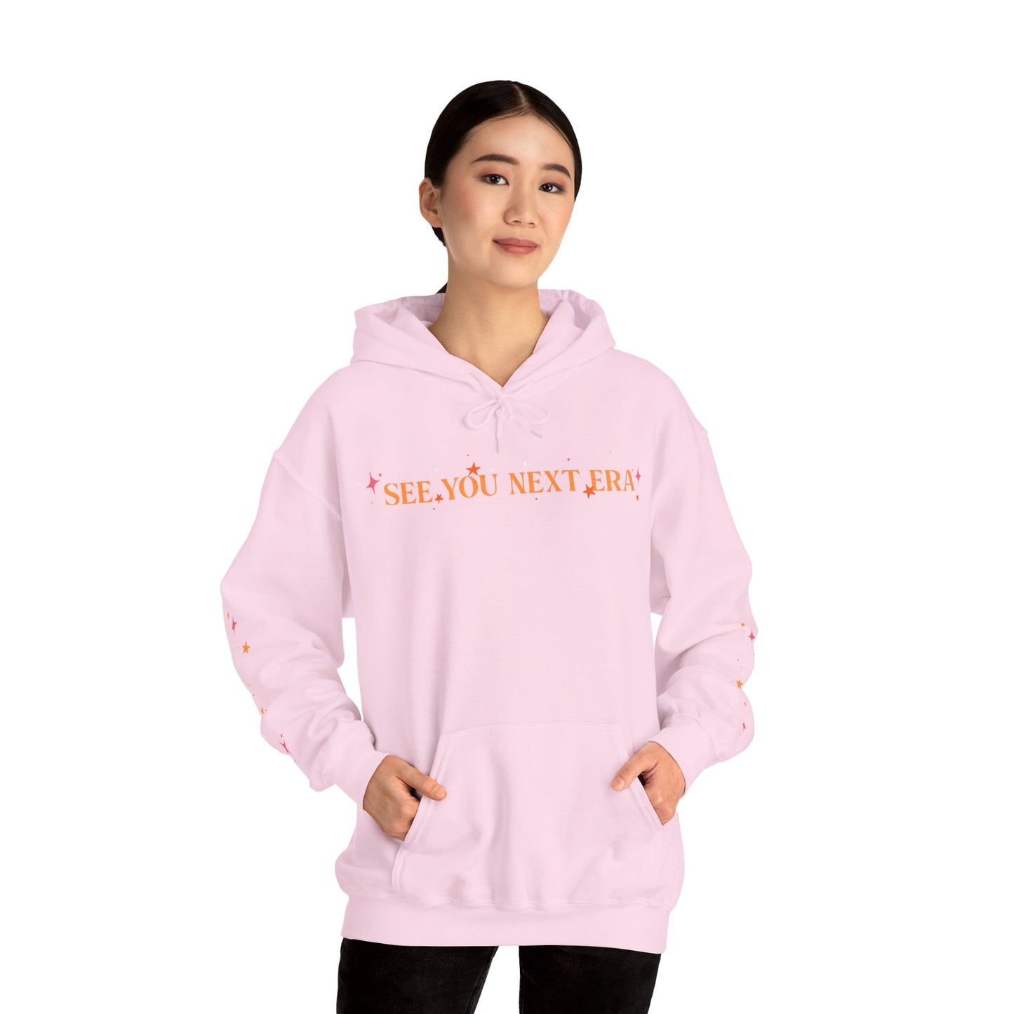 See You Next Era Stars & Sparkle Hooded Sweatshirt