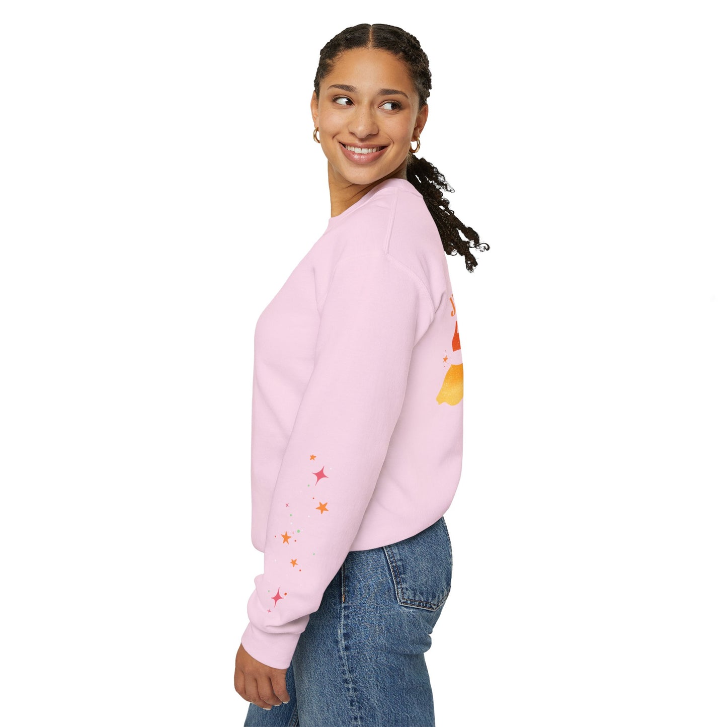 2-Sided See You Next Era Stars & Sparkles Crewneck Sweatshirt
