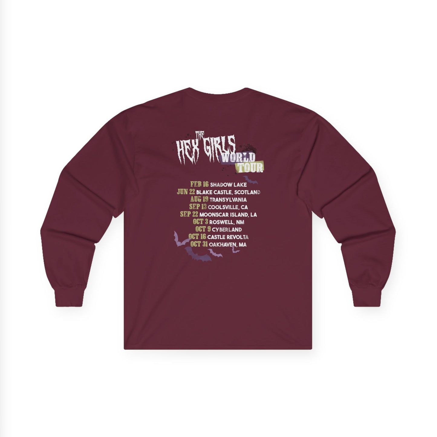Spooky Girl Band Long Sleeve Tee