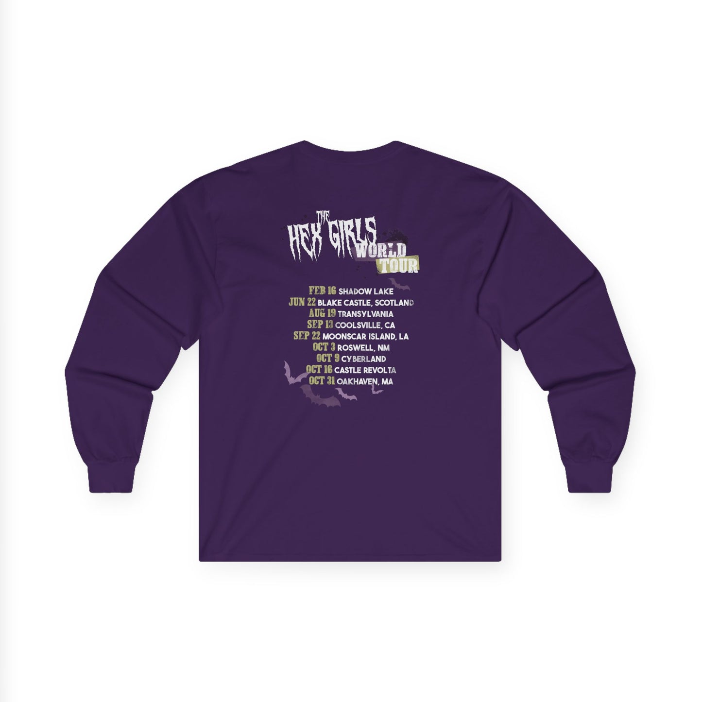 Spooky Girl Band Long Sleeve Tee