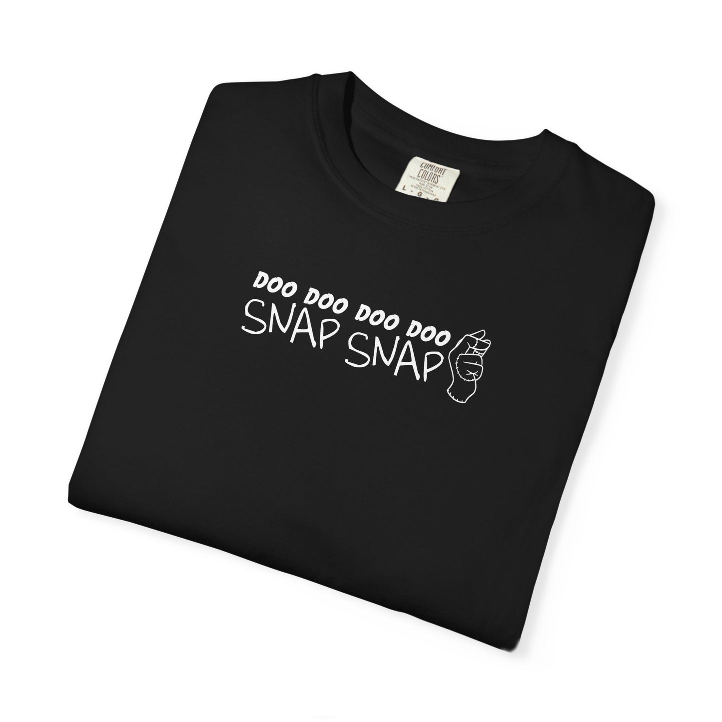 ‘Doo Doo Doo Doo Snap Snap' Spooky Theme Song T-Shirt