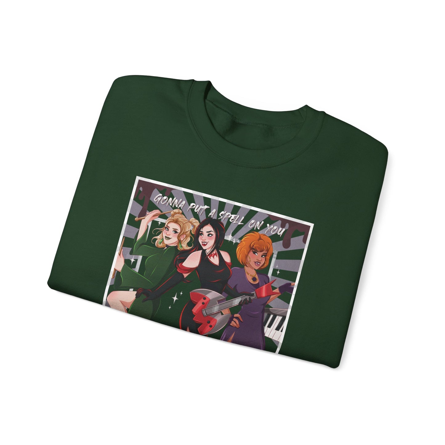 2-Sided Spooky Girl Band Tour Sweatshirt