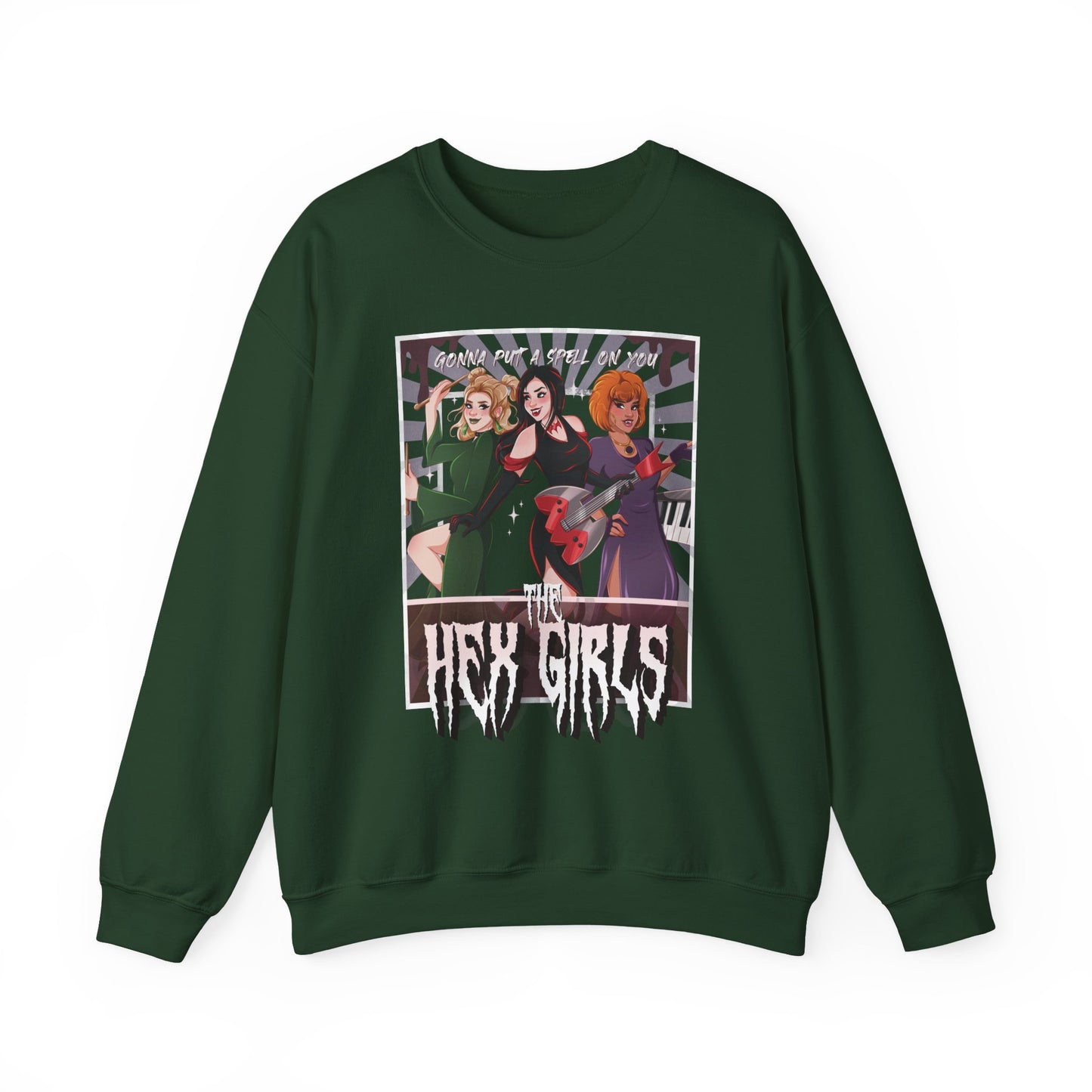 2-Sided Spooky Girl Band Tour Sweatshirt