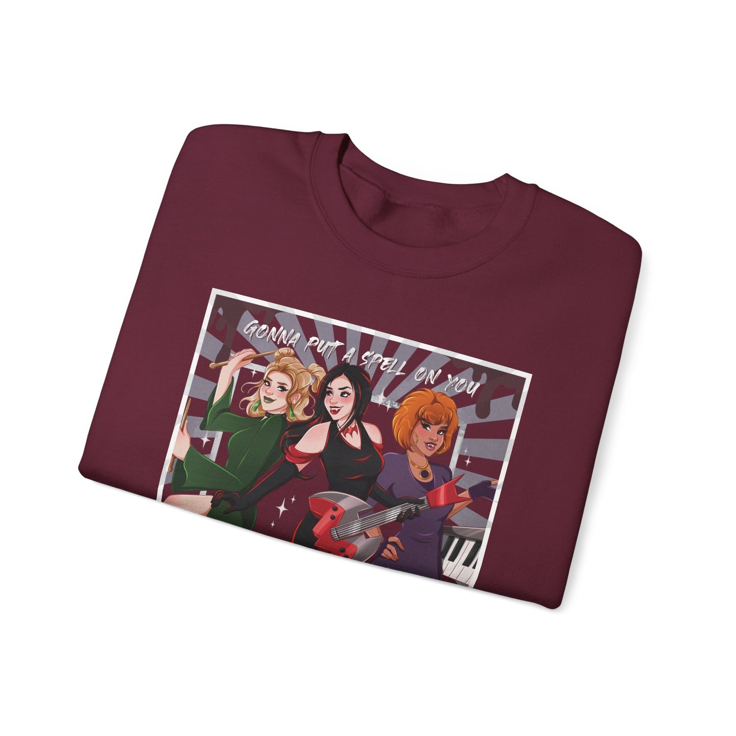 2-Sided Spooky Girl Band Tour Sweatshirt