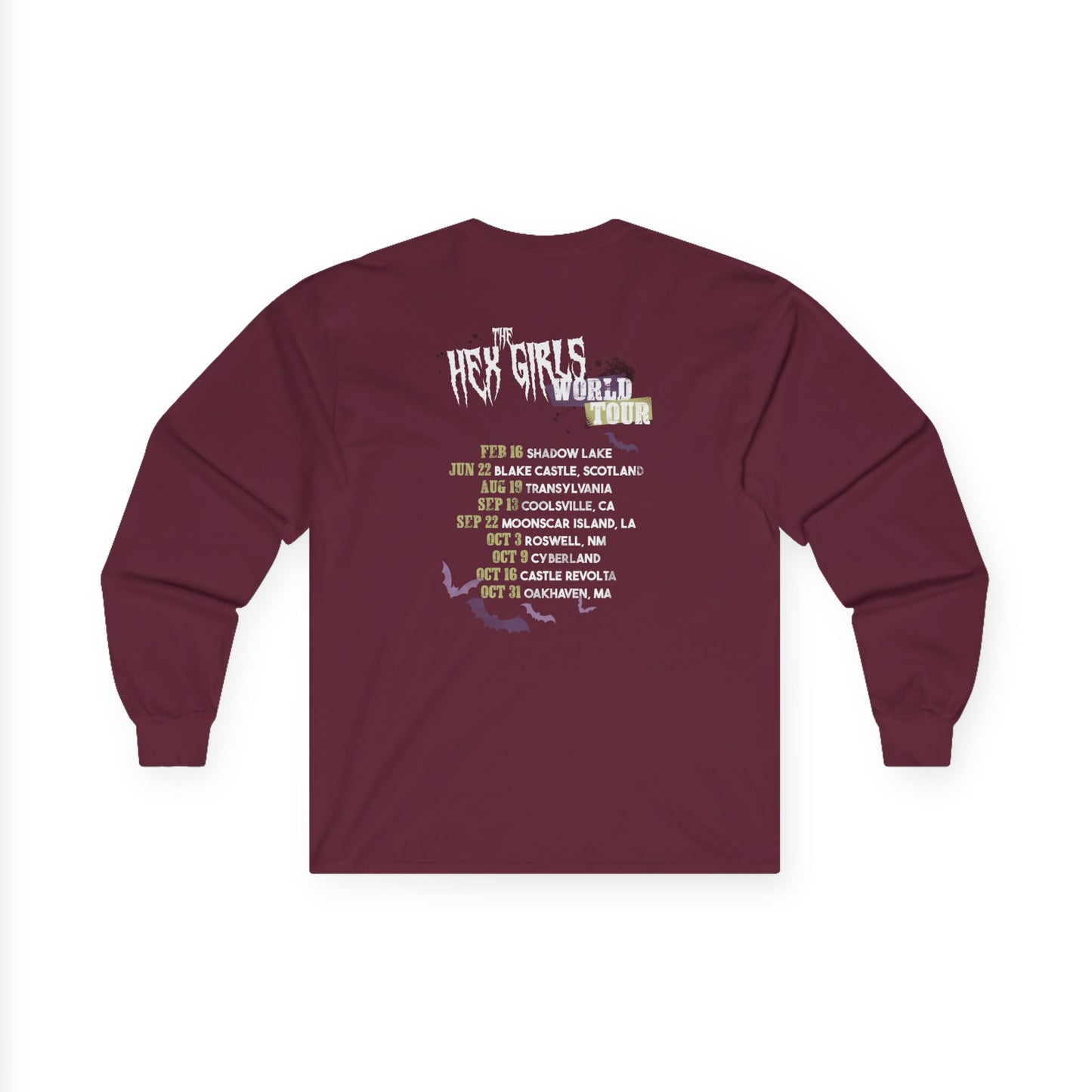 Spooky Girl Band Long Sleeve Tee