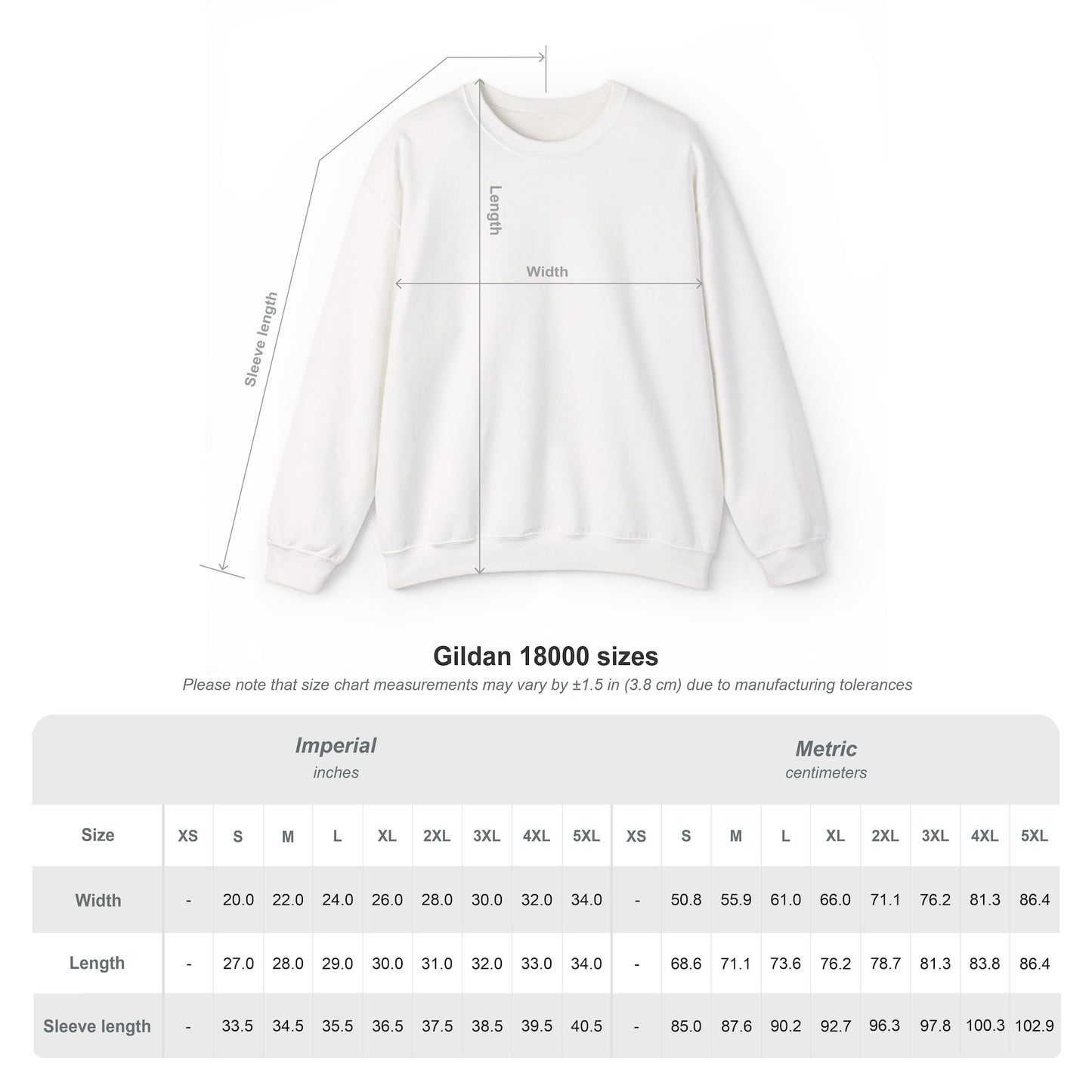 2-Sided Spooky Girl Band Tour Sweatshirt