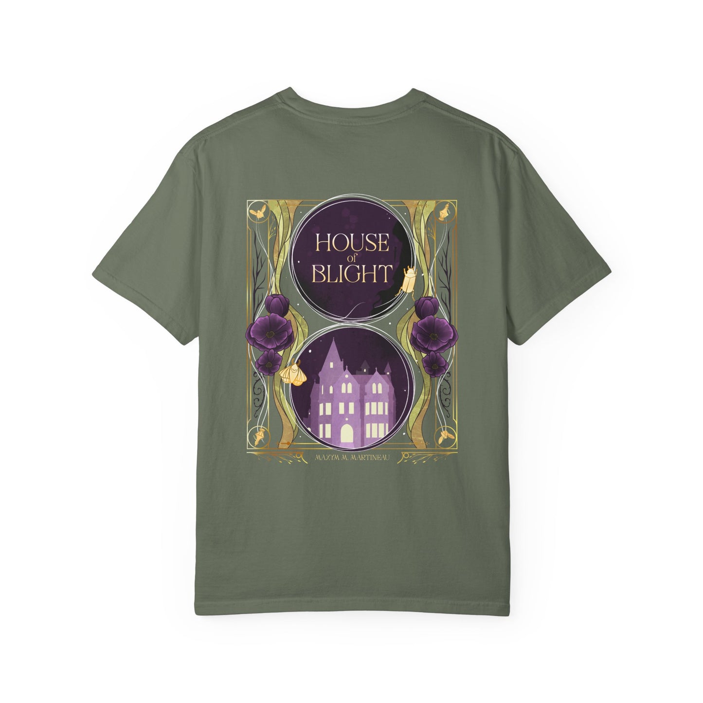 Threadmender House of Blight Officially Licensed Tee, Vintage Style Tee, Gift for Literary Lovers, Casual Wear, Unique Graphic Shirt