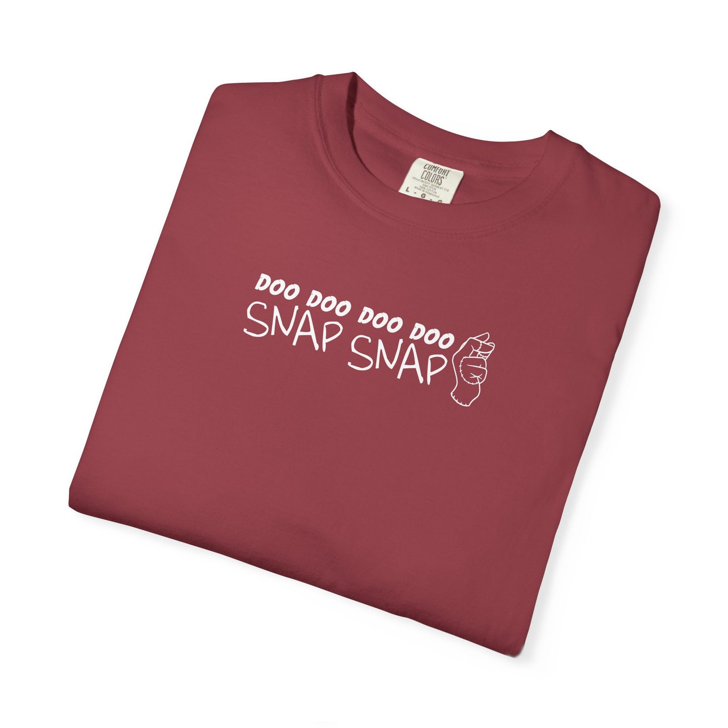 ‘Doo Doo Doo Doo Snap Snap' Spooky Theme Song T-Shirt