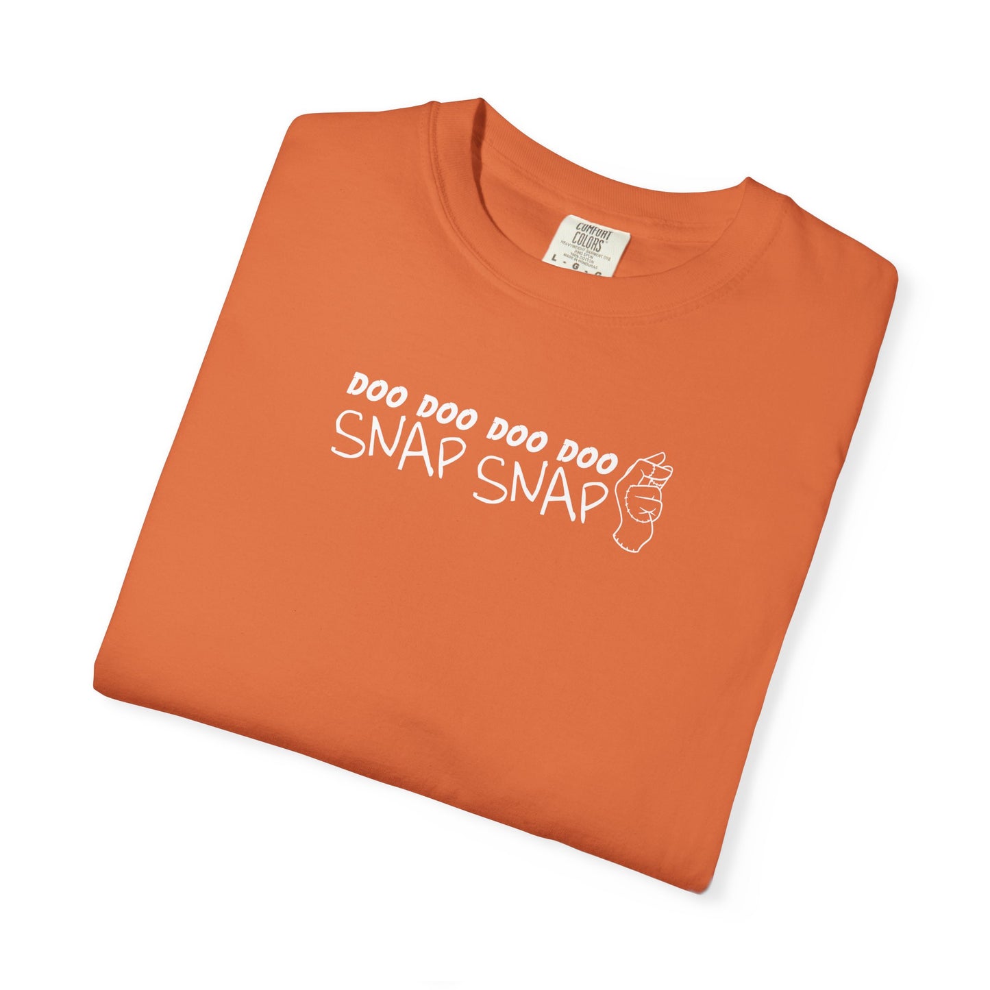 ‘Doo Doo Doo Doo Snap Snap' Spooky Theme Song T-Shirt
