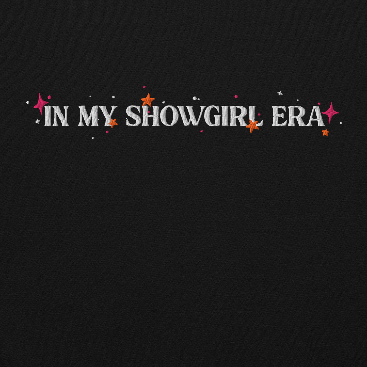 In My Showgirl Era Embroidered Sweatshirt