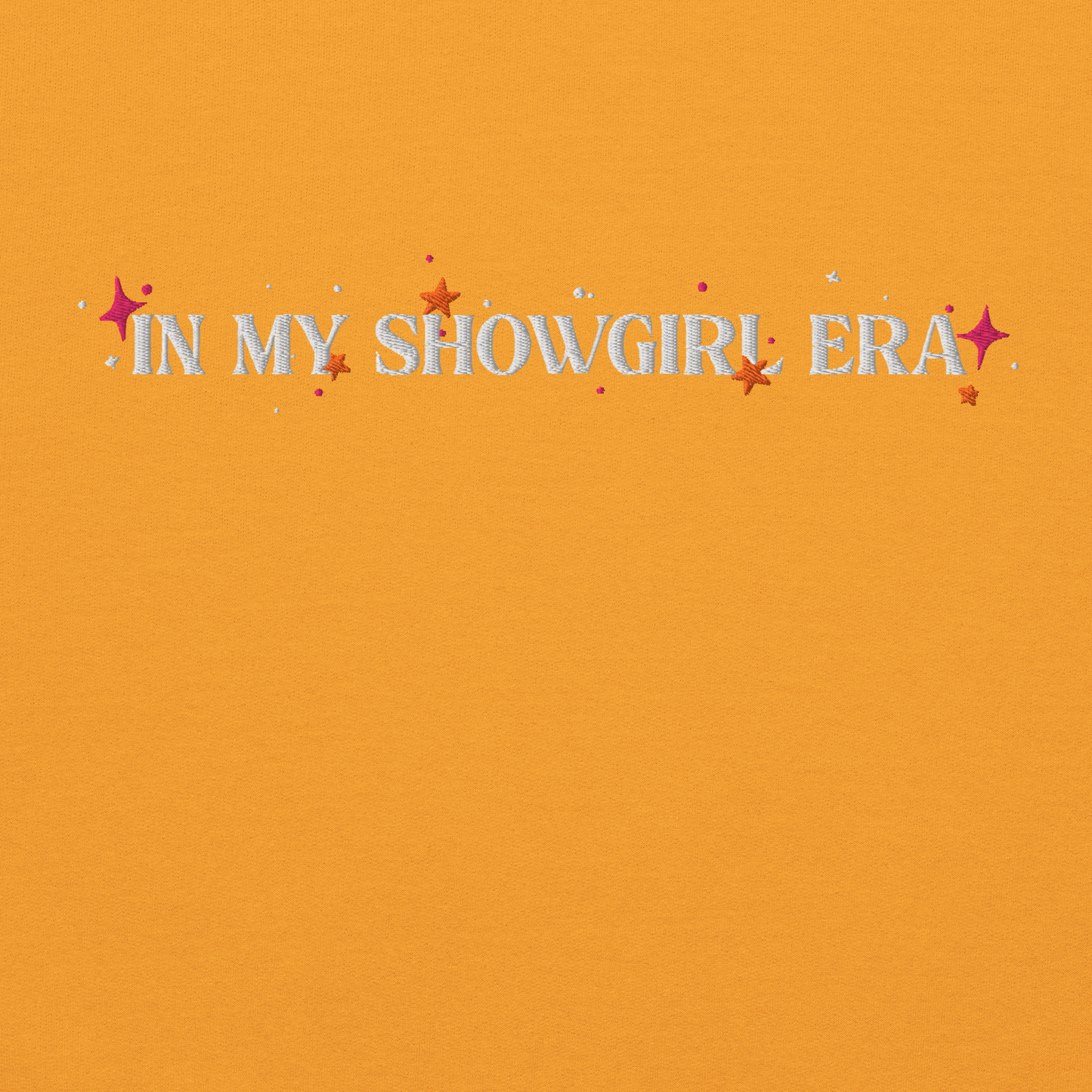 In My Showgirl Era Embroidered Sweatshirt