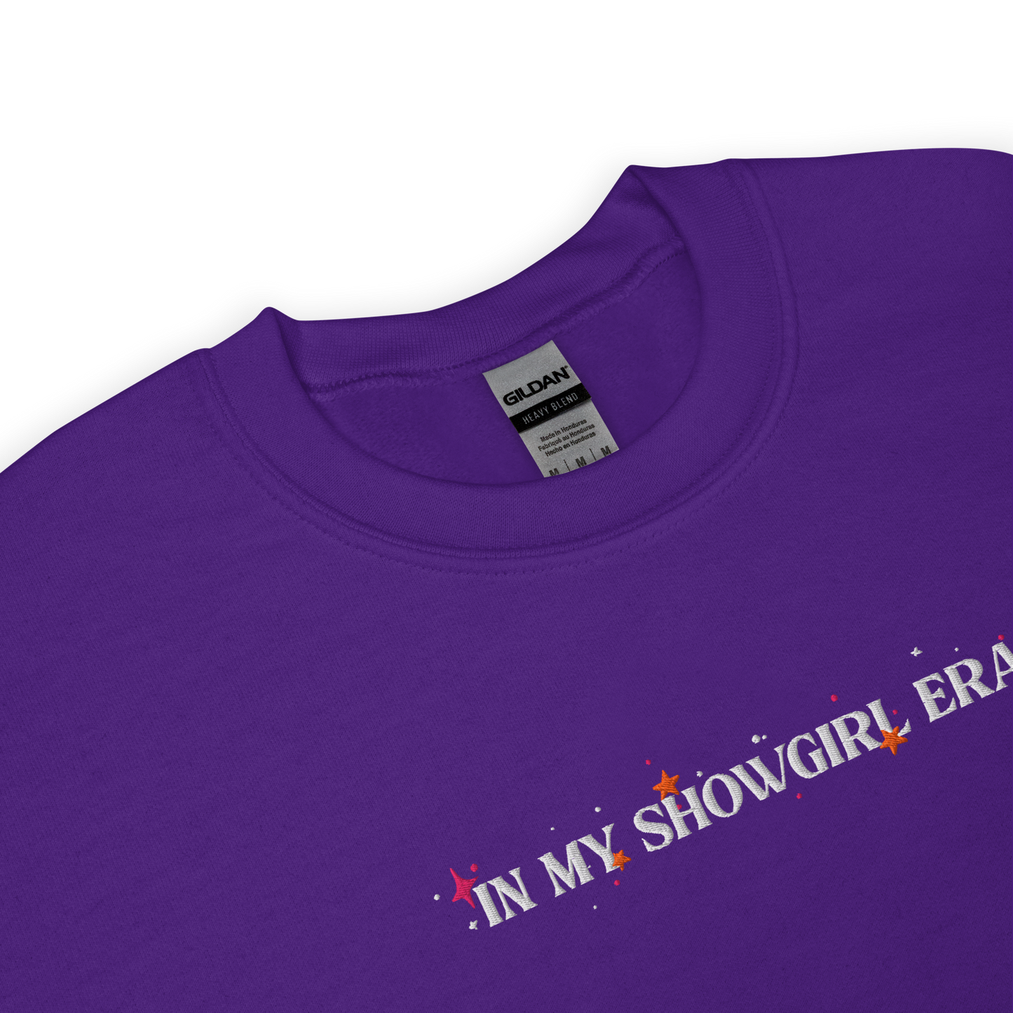 In My Showgirl Era Embroidered Sweatshirt