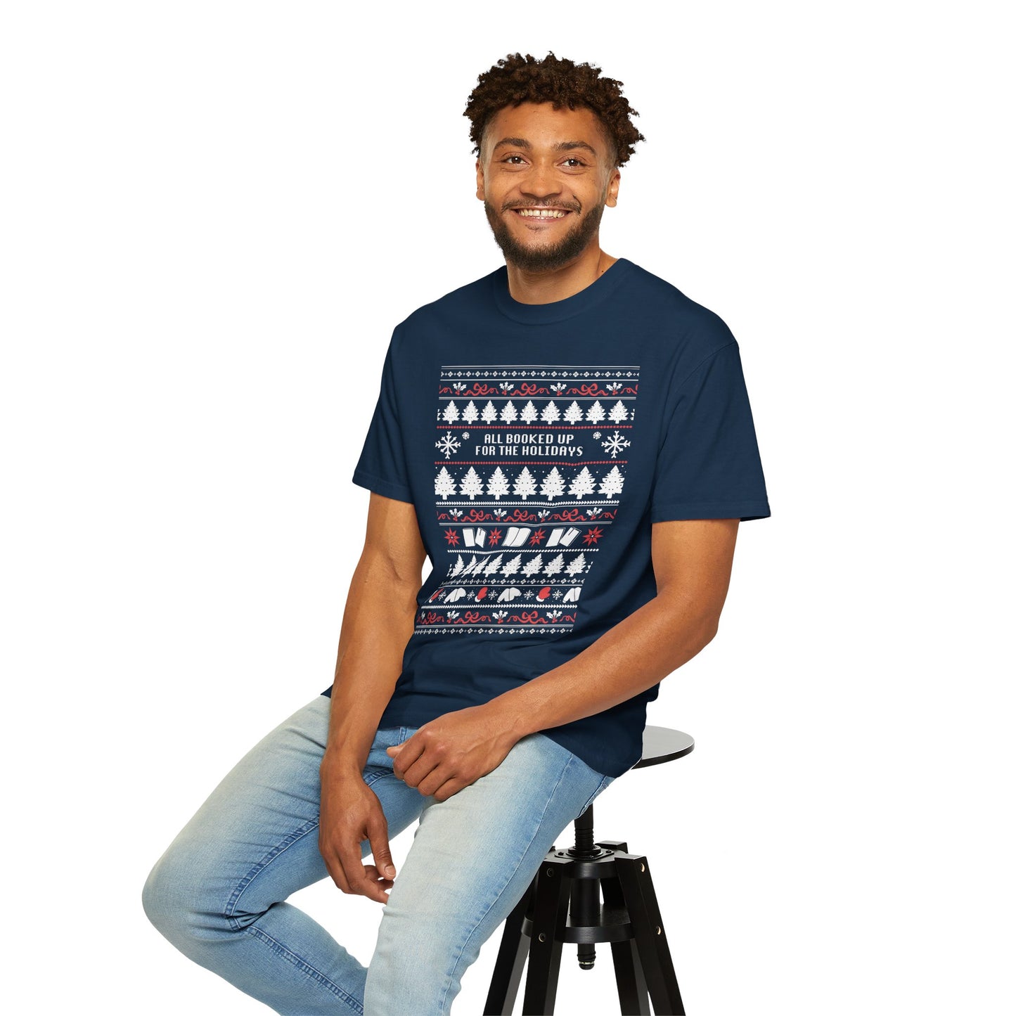 "All Booked Up for the Holidays" T-Shirt