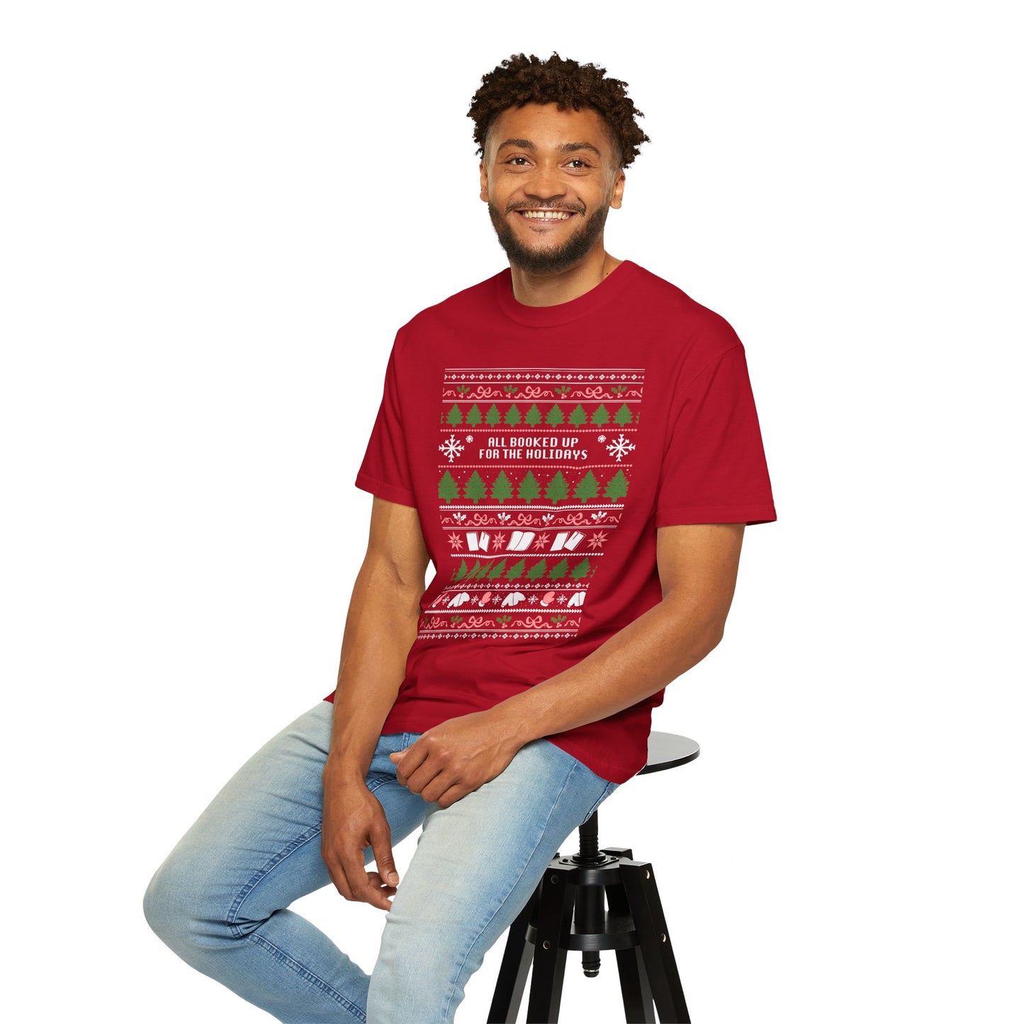 "All Booked Up for the Holidays" T-Shirt