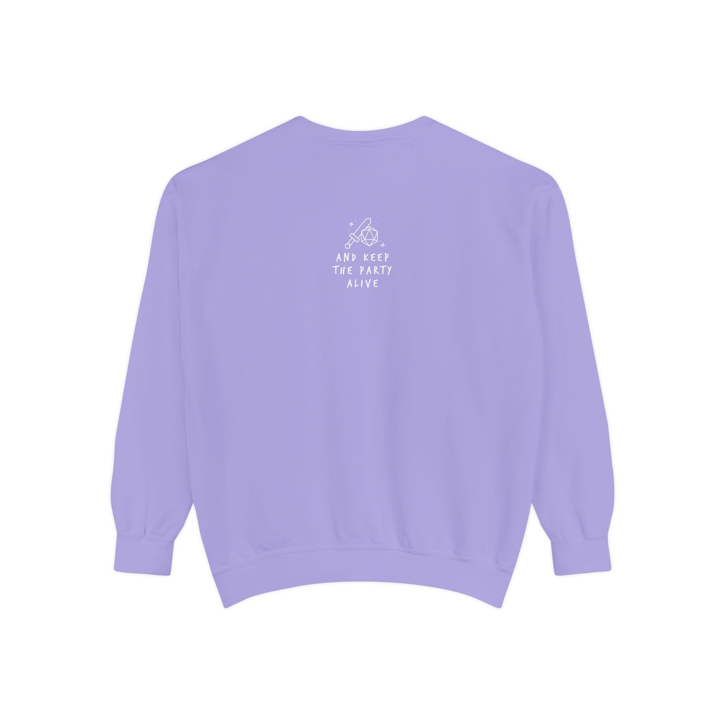 2-Sided Just A Girl Gamer Sweatshirt — Comfort Colors