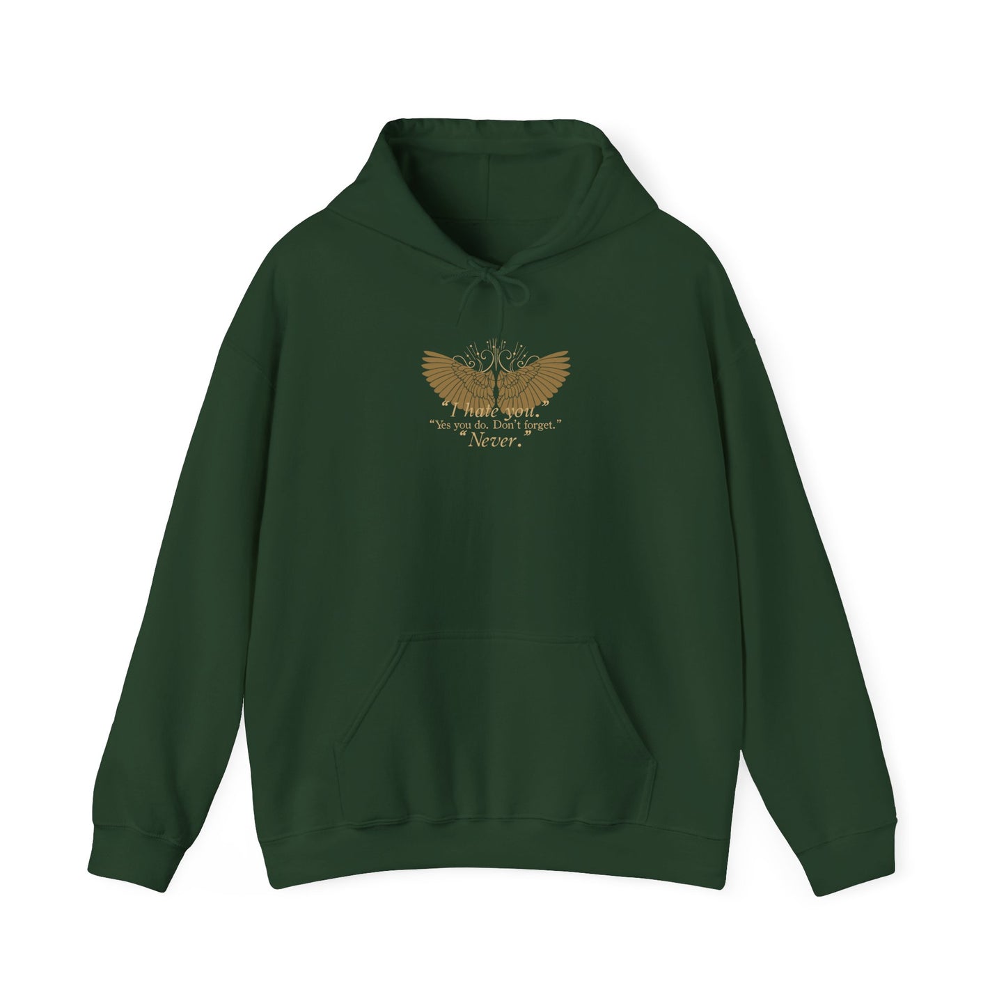 "I Hate You" Shield of Sparrows Hoodie