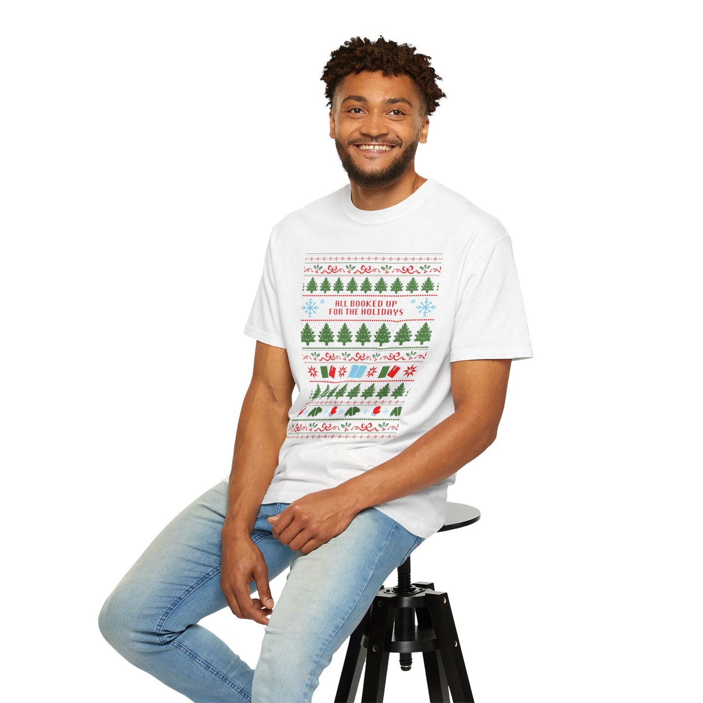 "All Booked Up for the Holidays" T-Shirt