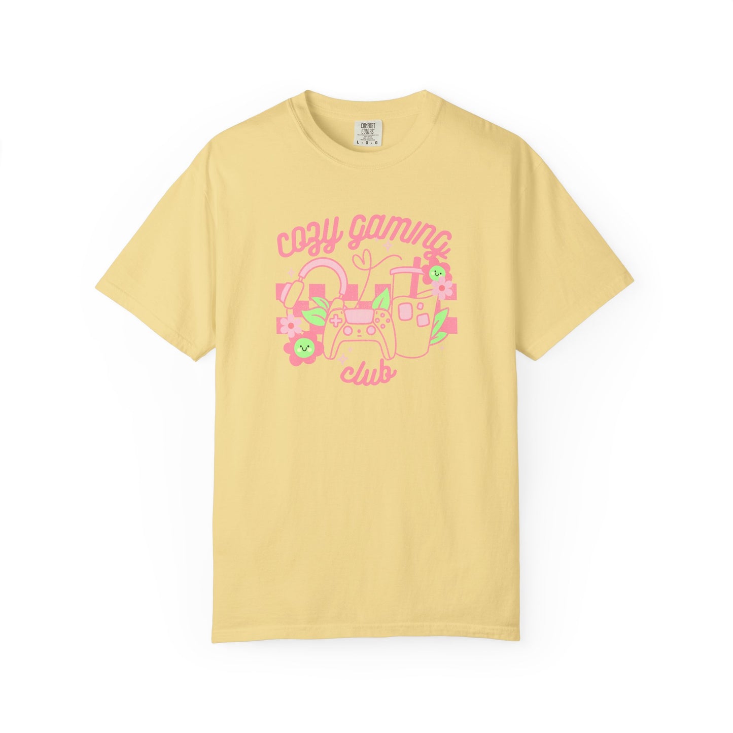 Cozy Gaming Club T-shirt - Gamer Girl Gift