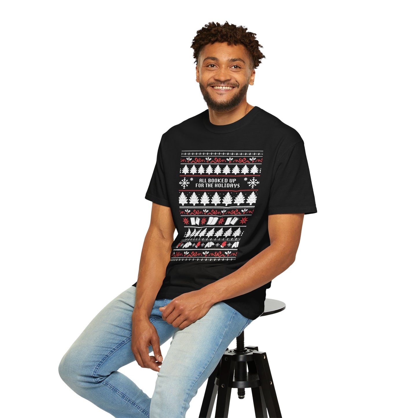 "All Booked Up for the Holidays" T-Shirt