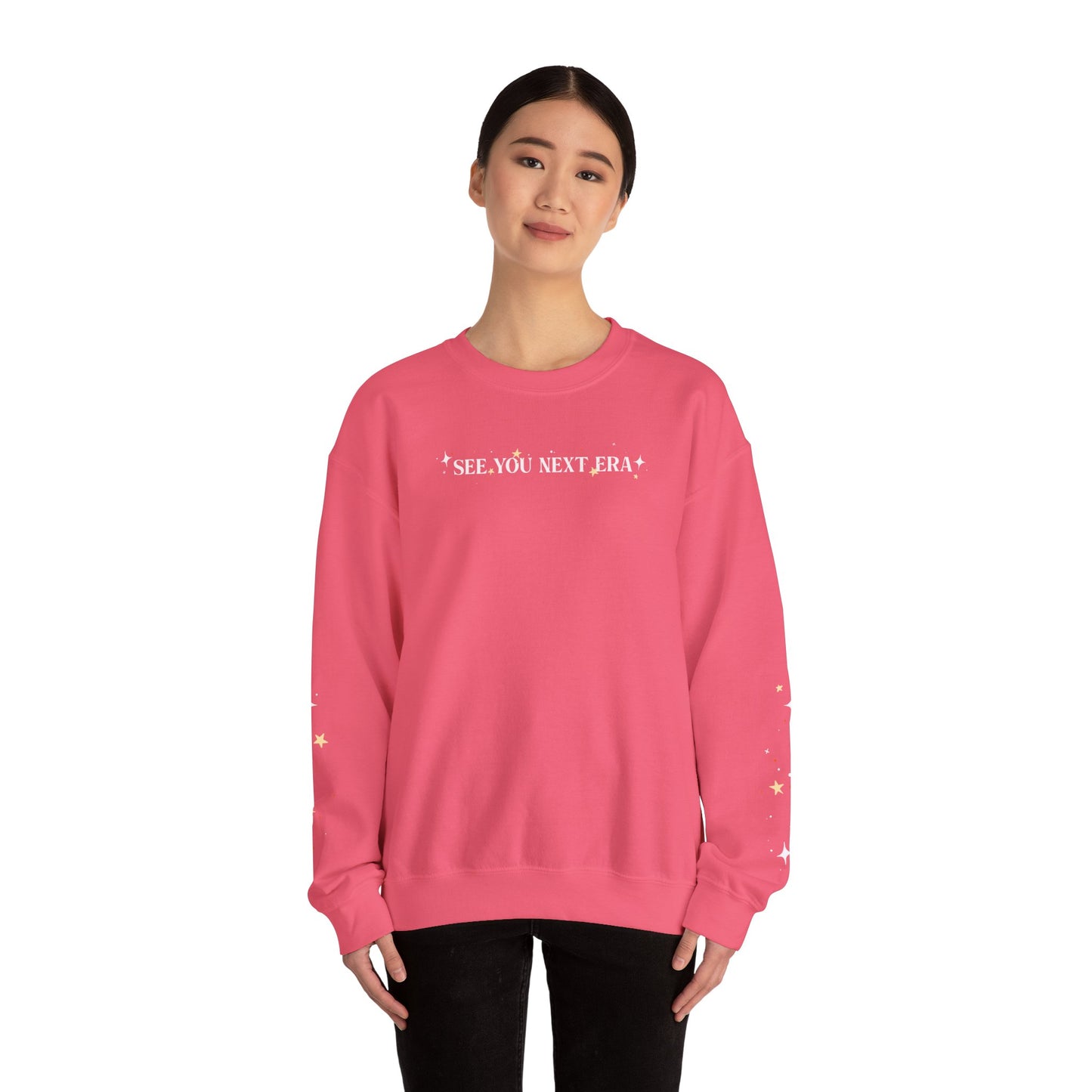 2-Sided See You Next Era Stars & Sparkles Crewneck Sweatshirt
