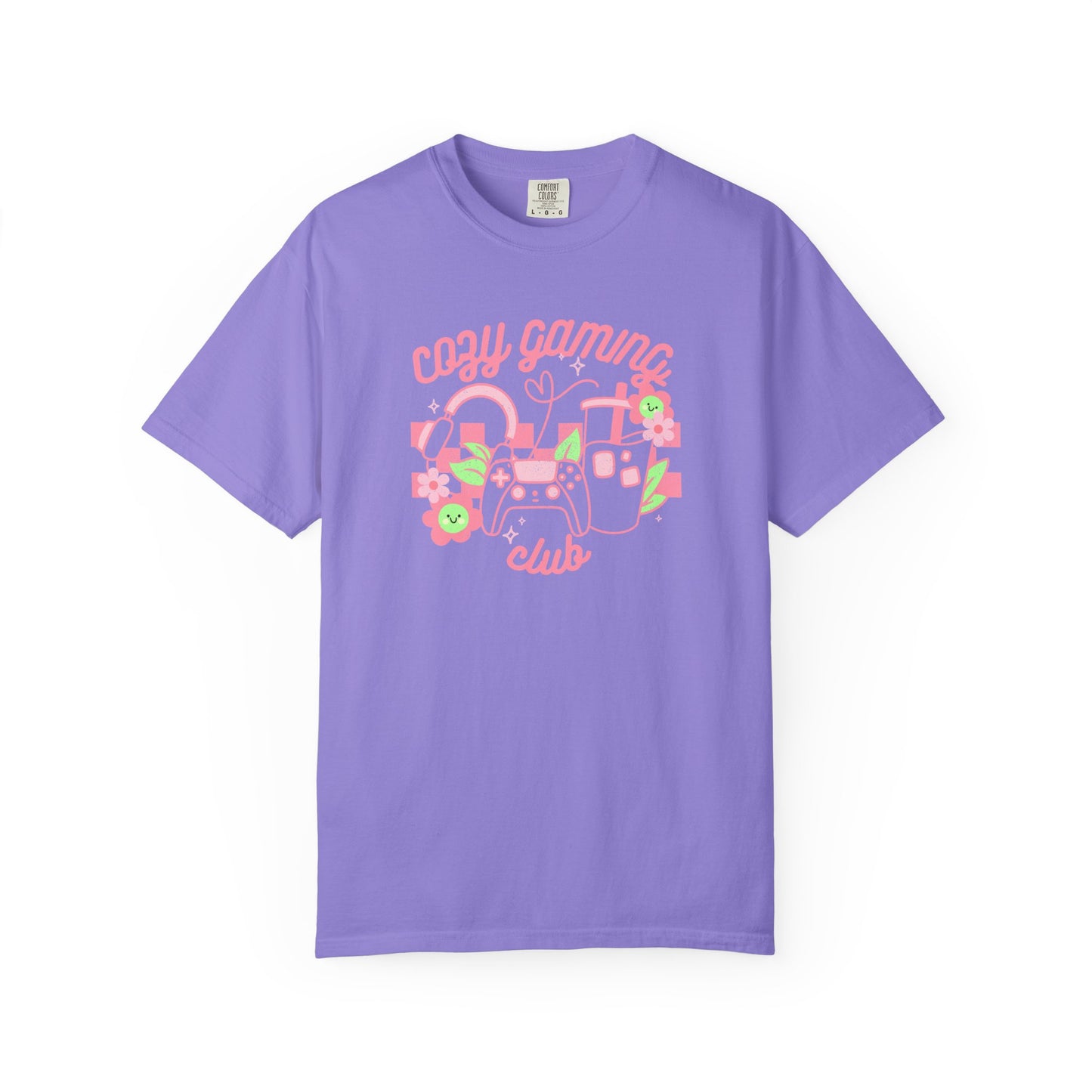 Cozy Gaming Club T-shirt - Gamer Girl Gift