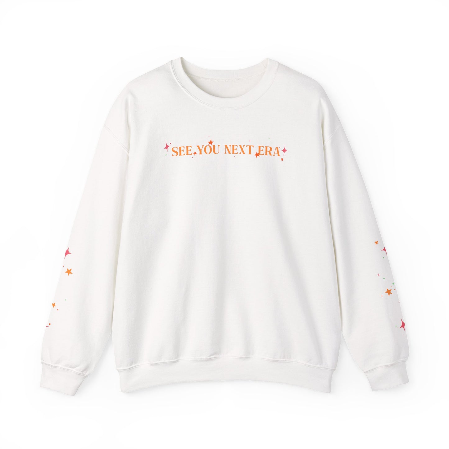 2-Sided See You Next Era Stars & Sparkles Crewneck Sweatshirt