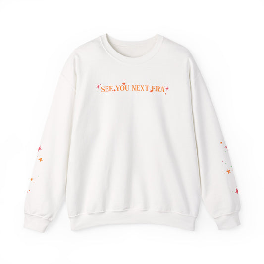 2-Sided See You Next Era Stars & Sparkles Crewneck Sweatshirt