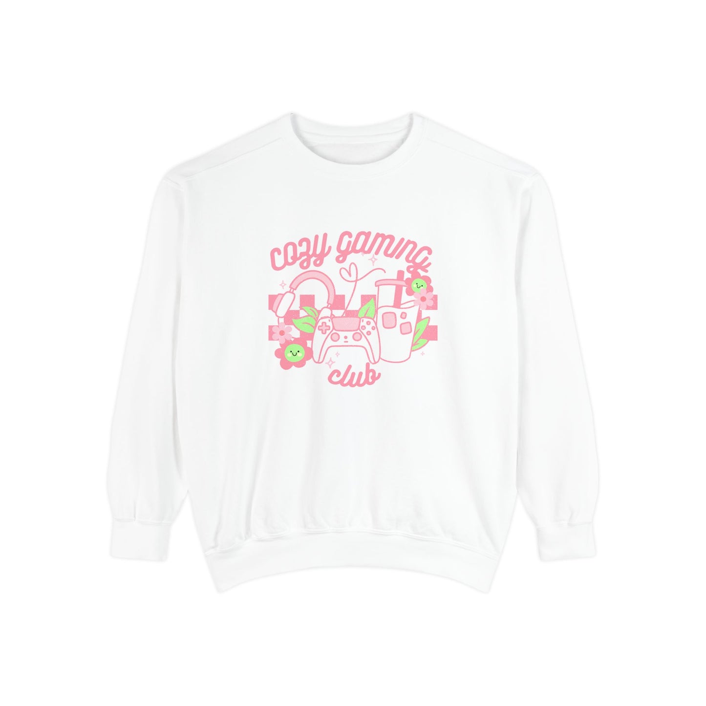 Cozy Gaming Club Comfort Colors Sweatshirt