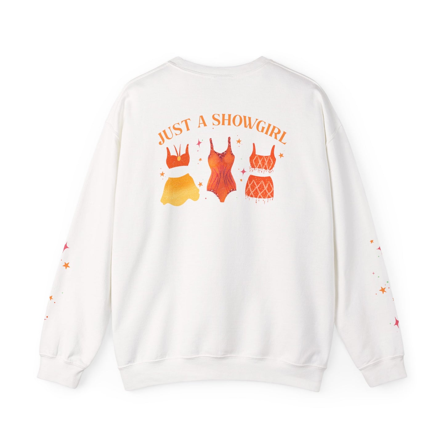 2-Sided Baby, That’s Show Business Stars & Sparkles Crewneck Sweatshirt