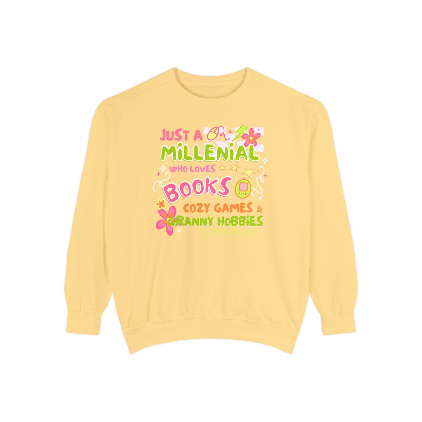 Unisex Garment-Dyed Sweatshirt